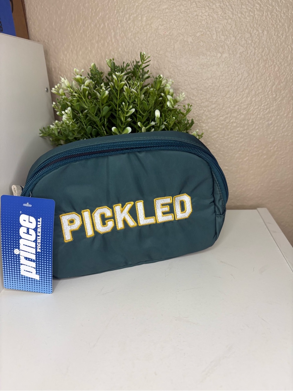 Prince Pickleball Pickled Teal Belt Bag Fanny Pack NWT Crossbody Athleisure